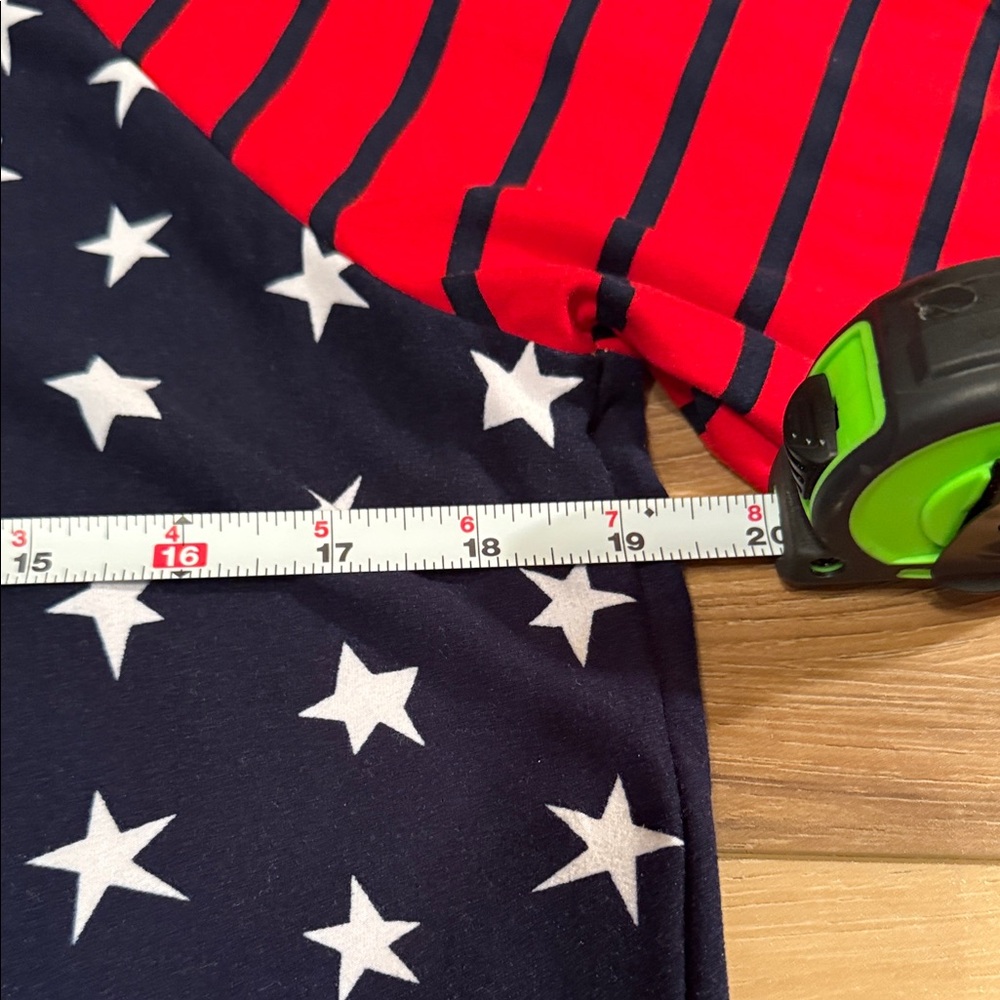 Simply Southern Red and Navy Star Hoodie - Picture 10 of 10